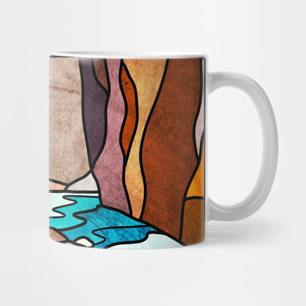 Zion Narrows by Kelly Louise Art